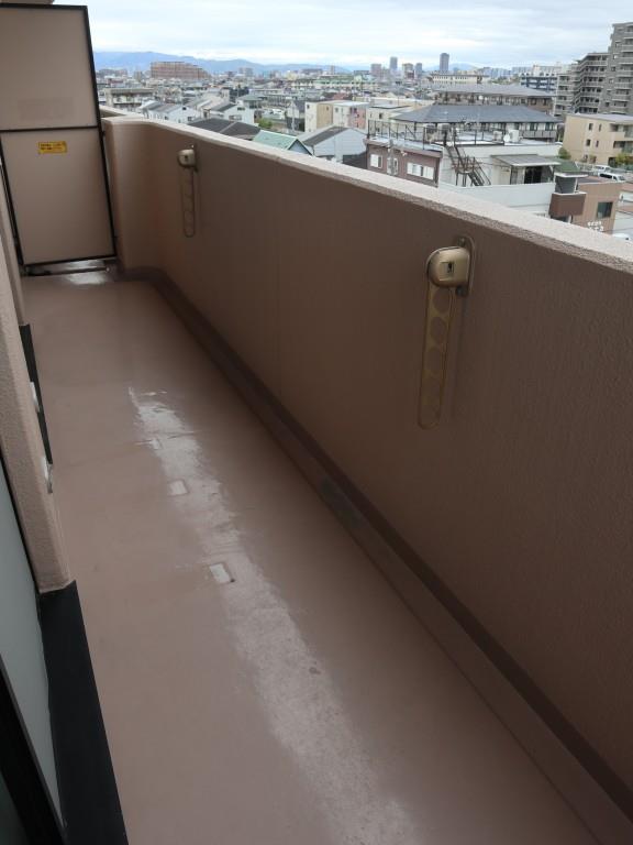 マンショングランメール ベランダ