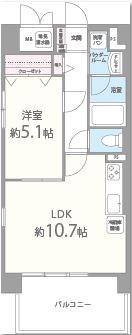 セリーゼ　ウエスト 間取り図