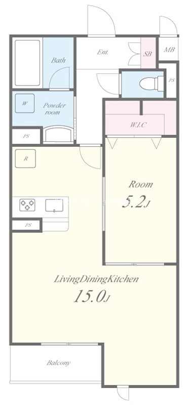 La Verite石川　 間取り図