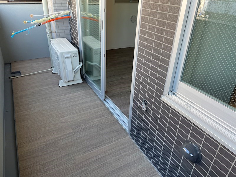 アグレアーブル エモア ベランダ