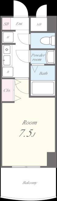 メルヘンローズ学研都市 間取り図