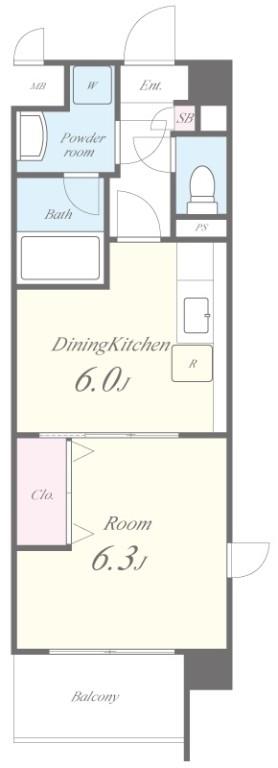 ツルトスコ南落合 間取り図