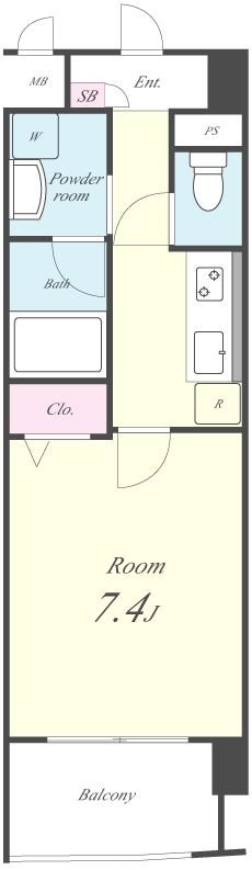 ウィンヒルズ勝田台 間取り図