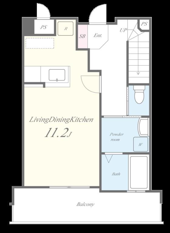レジェンド砂津 間取り図