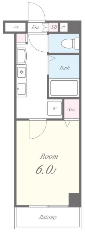 グランパシフィック十三 間取り図