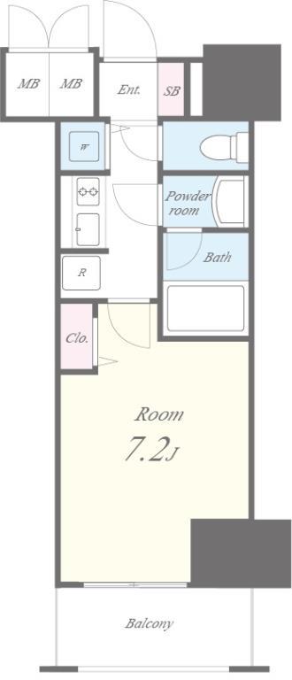 セイワパレス丸の内駅前プレミア 間取り図