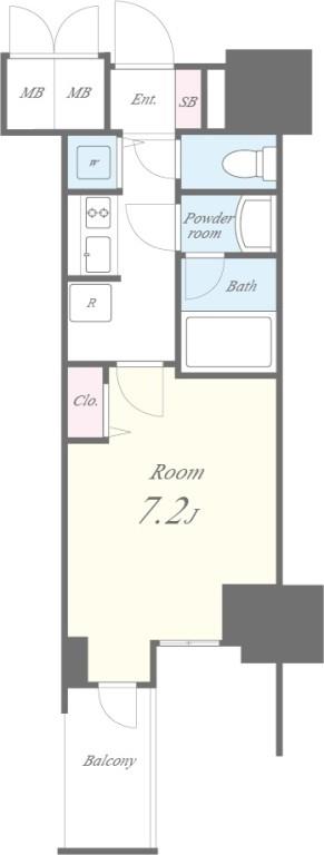 セイワパレス丸の内駅前プレミア 間取り図