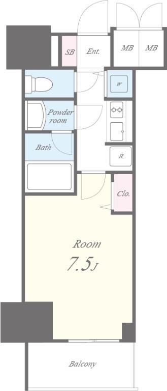 セイワパレス丸の内駅前プレミア 間取り図