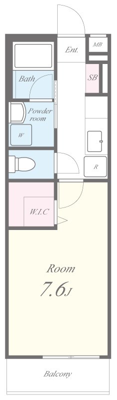 ペスカーサ 間取り図