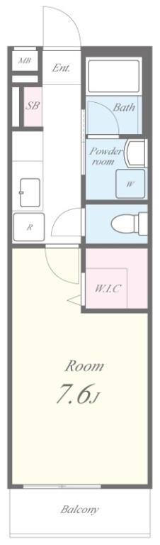ペスカーサ 間取り図