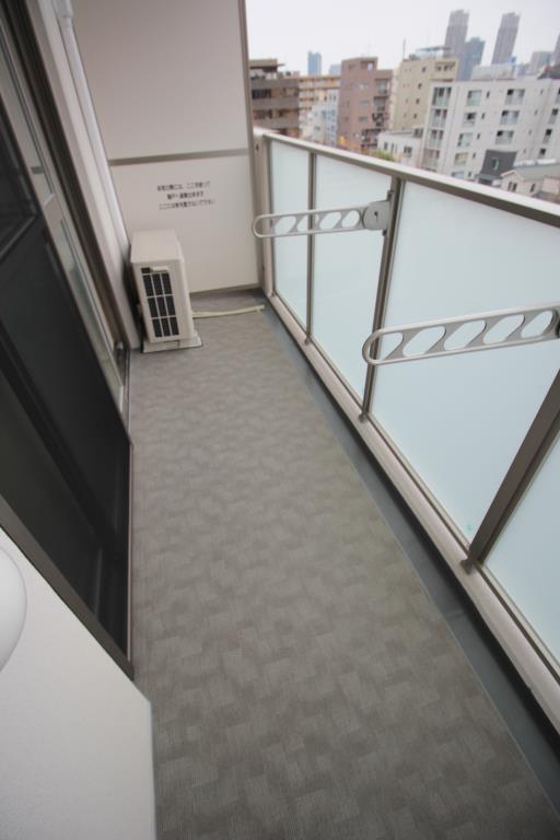 クレシェンテ月島 ベランダ