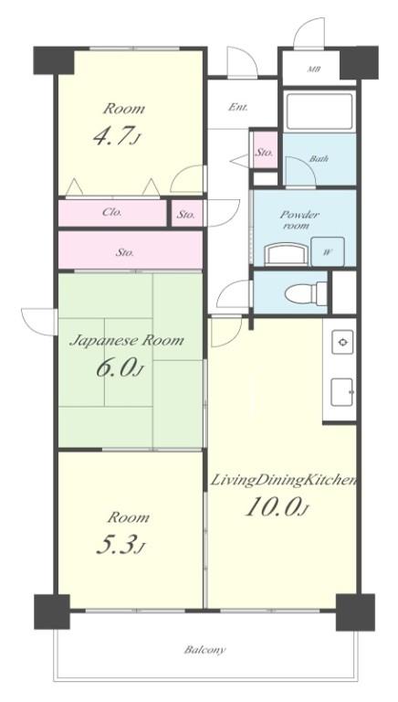 グランドシャリオ 間取り図