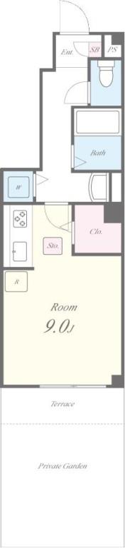 エノ・エリタージュ 間取り図