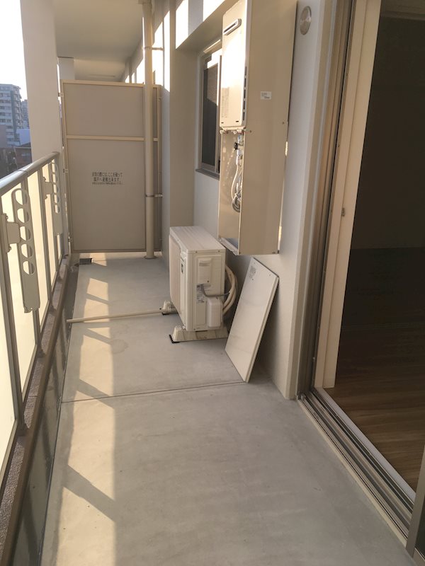 F-TAMATSUKURI ベランダ