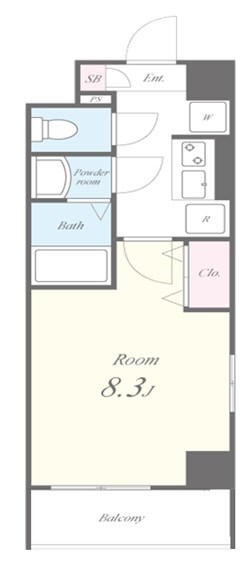 ブランピュール木場公園 間取り図