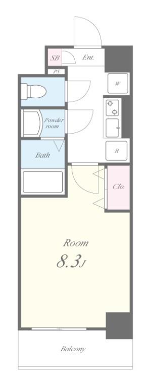 ブランピュール木場公園 間取り図