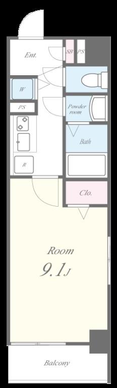 プラシエンテ 間取り図