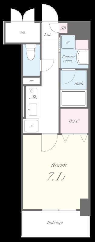 サクシード大曽根 間取り図