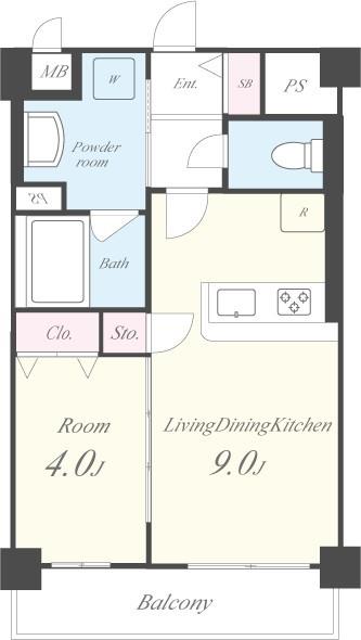 Loire F(ロアールエフ) 間取り図