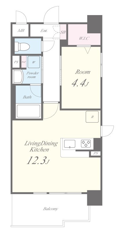 GRAND ECLAT 間取り図