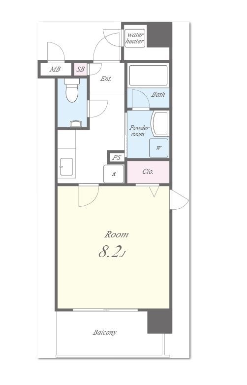 アネシス フナキ 間取り図