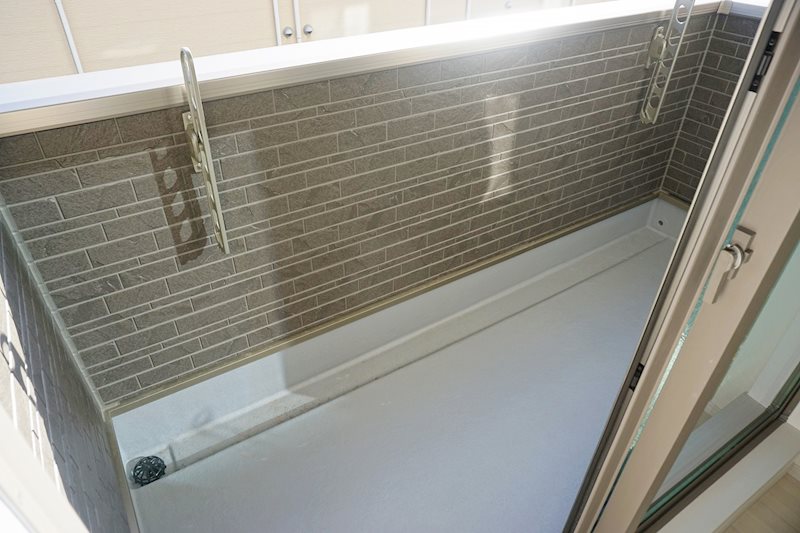 ドミソレイユⅢ ベランダ