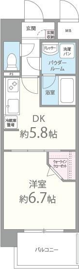 カンナビーノ 間取り図