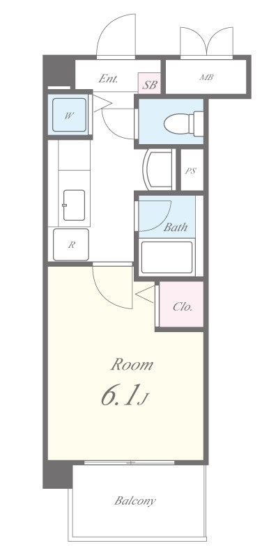 ｳﾞｪﾗﾙｰﾅ 間取り図