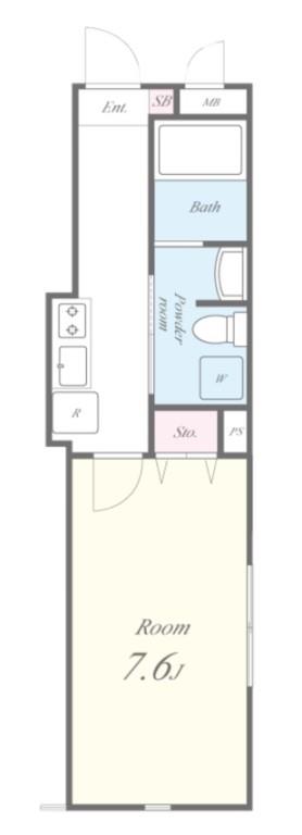 Reberty白山 間取り図