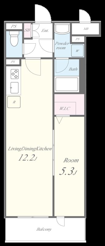 Spica House与野本町 間取り図