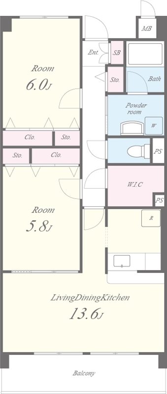 エヴァン千里山(エヴァンセンリヤマ) 間取り図