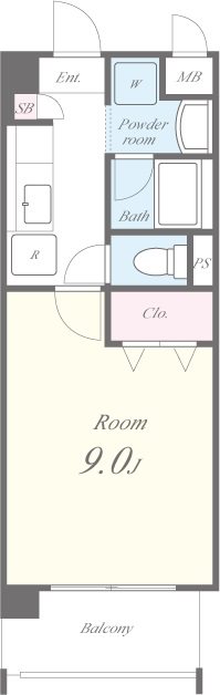 ラ・エスペランサ 間取り図