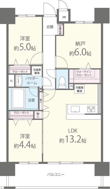 クリスタ京都 間取り図