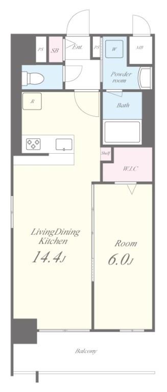 ディアコートオリヴィエ 0304号室 間取り