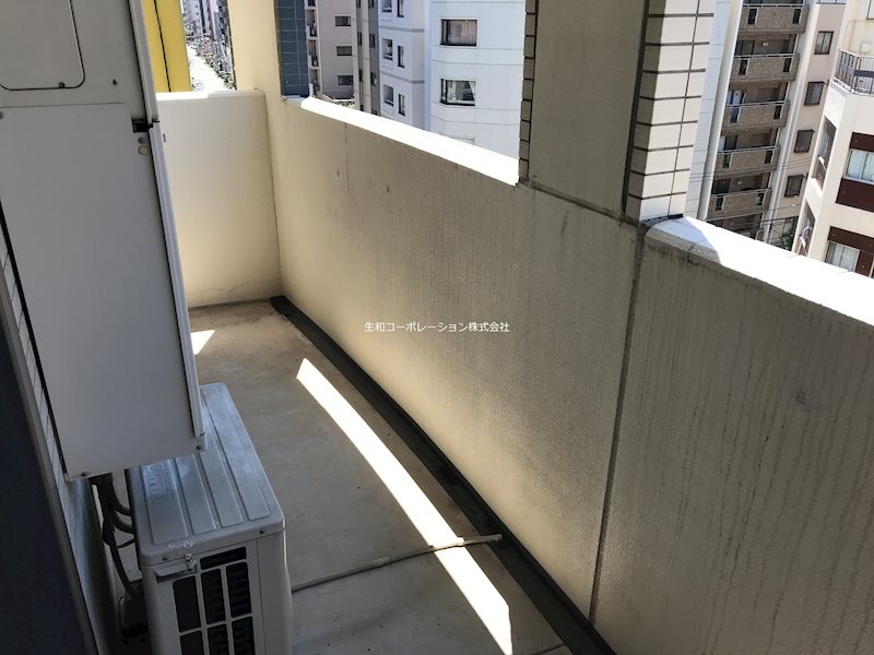 ラブールミノワ ベランダ