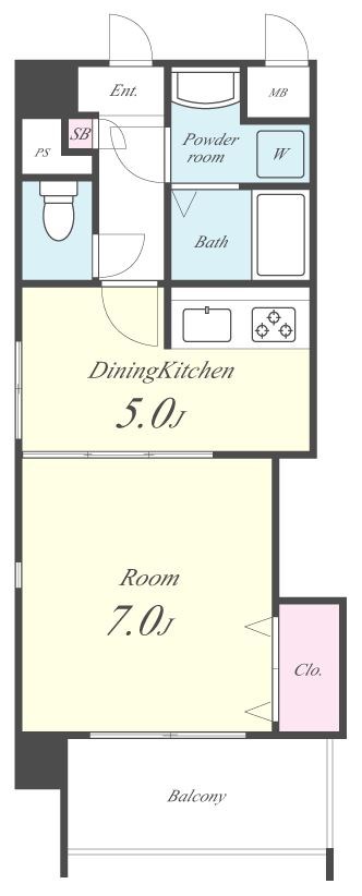 プレジール 間取り図