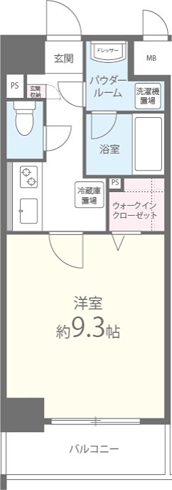 コージーコート 間取り図