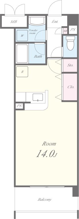 エミネンスコート 間取り図
