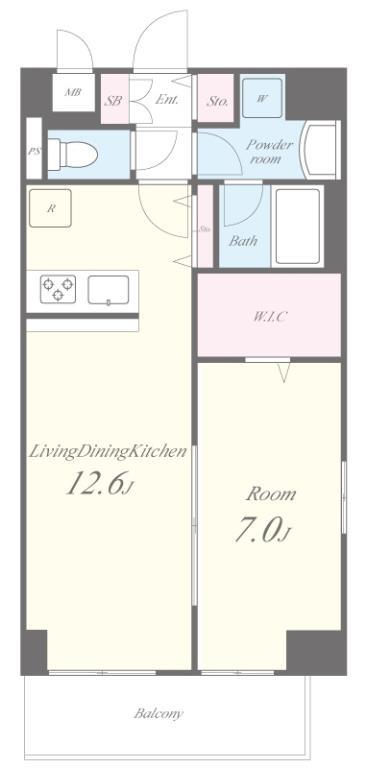 エルアルコン 間取り図