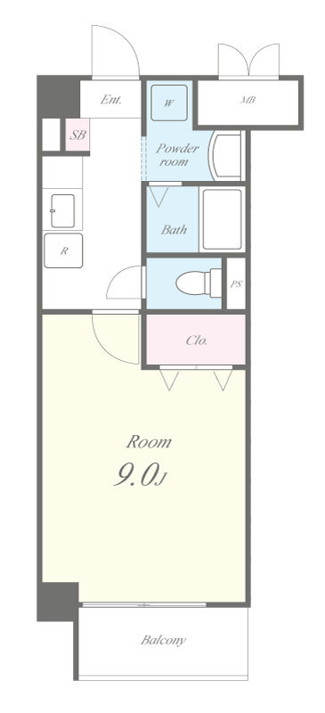 マハロ 間取り図