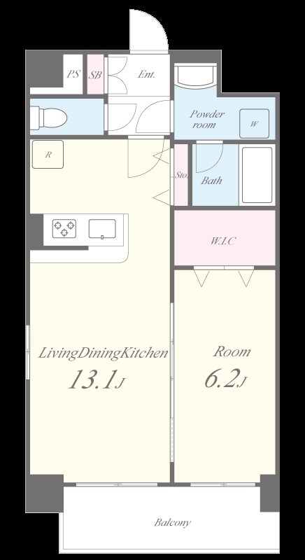 マ・メゾン浅草橋 間取り図