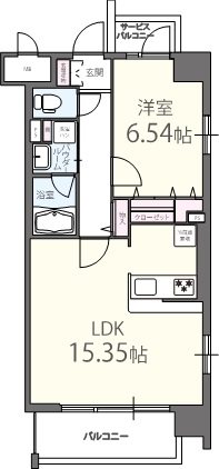 クンラボーロ 間取り図