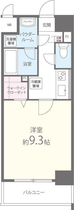 コージーコート（堺市） 間取り図
