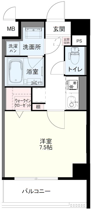 AZURE京口 間取り図
