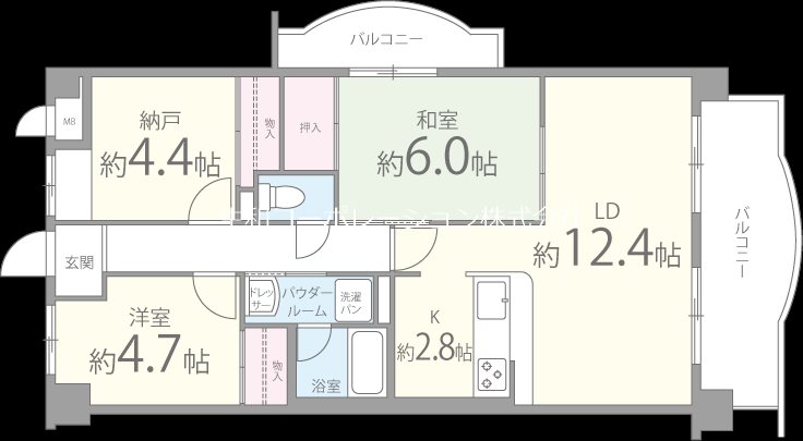 コンフォート和泉 間取り図