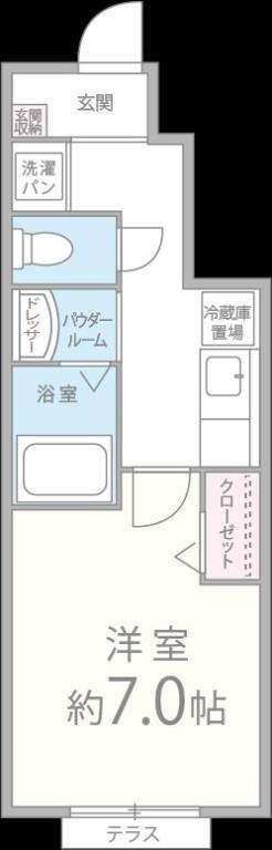アーバンS.T.T 間取り図