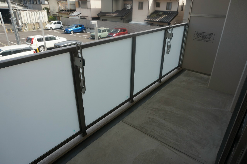 コンフォート上笠 ベランダ