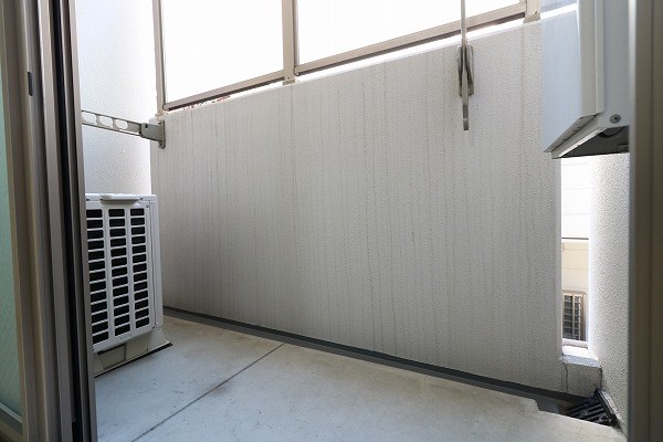 辻が花 ベランダ