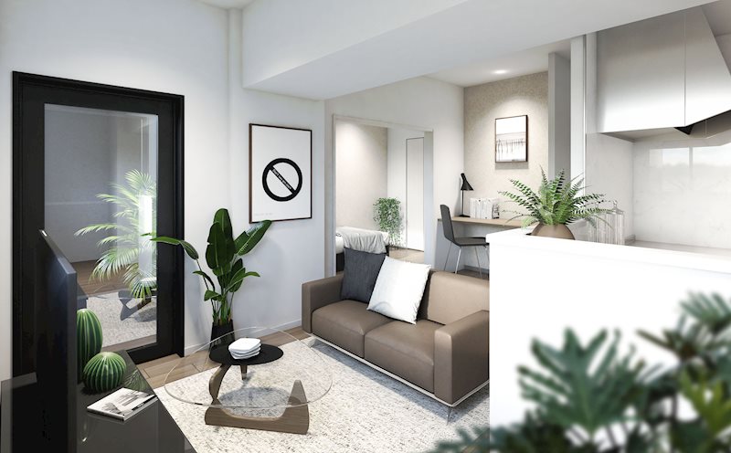 ル パルテール大濠 リビング