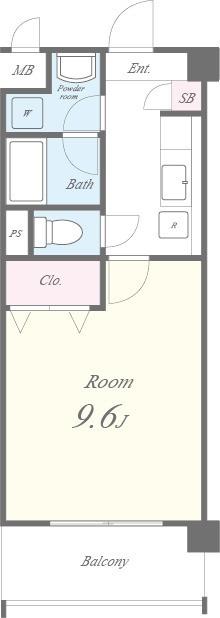 エトワール(箕面市) 間取り図